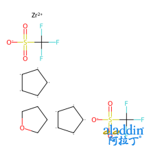 双(三氟甲磺酸)二茂锆四氢呋喃络合物