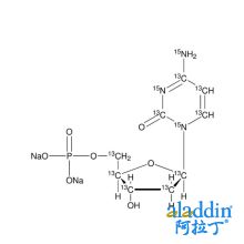 2'-脱氧胞苷-¹³C₉,¹⁵N₃ 5'-单磷酸二钠盐
