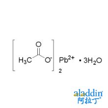 乙酸铅(II) ,三水
