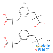 双[(α,α,α',α'-四甲基-1,3-苯二丙酸)铑]