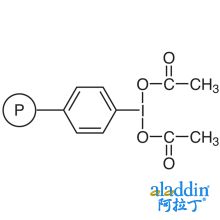聚[4-（二乙酰氧基碘）苯乙烯]