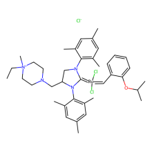 [1,3-双(2,4,6-三甲基苯基)-4-[(4-乙基-4-甲基哌嗪-1-基)甲基]-2-咪唑啉亚基]二氯(2-异丙氧苯亚甲基)氯化钌(II)