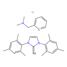 [(1,3-二均三甲苯基咪唑-2-亚基)(N,N-二甲基苄胺)氯化钯(II)]