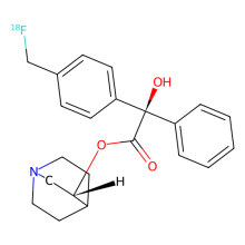 [¹⁸F](R,R)-quinuclidinyl-4-fluoromethyl-benzilate
