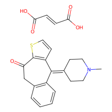 酮替芬延胡索酸