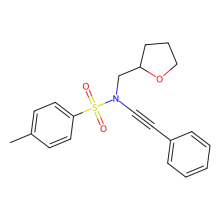 4-甲基-N-(苯基乙炔基)-N-((四氢呋喃-2-基)甲基)苯磺酰胺 