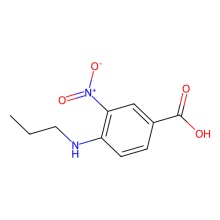 4-(n-propyl)amino-3-nitrobenzoic acid