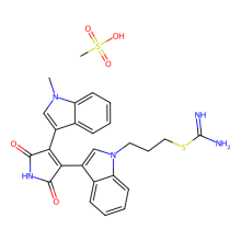 Ro 31-8220 甲磺酸盐