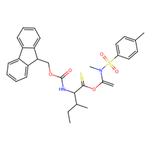 (2S,3R)-O-(1-(N,4-二甲基苯基磺酰胺基)乙烯基)2-(((((9H-芴-9-基)甲氧基)羰基)氨基)-3-甲基戊硫酸酯
